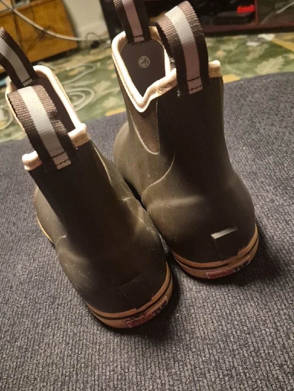 XTRATUF Men’s Brown Waterproof Ankle Rain Boots